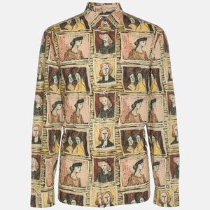 Burberry Multicolor Artistic Shirt